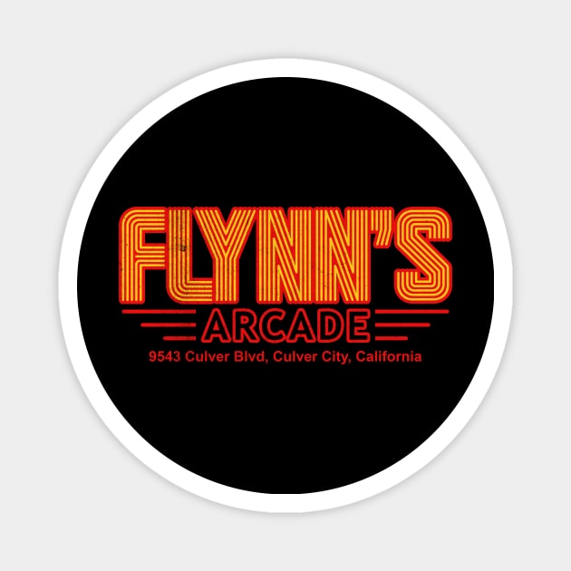 Flynn's Arcade - Retro 80s Magnet by RadRetro